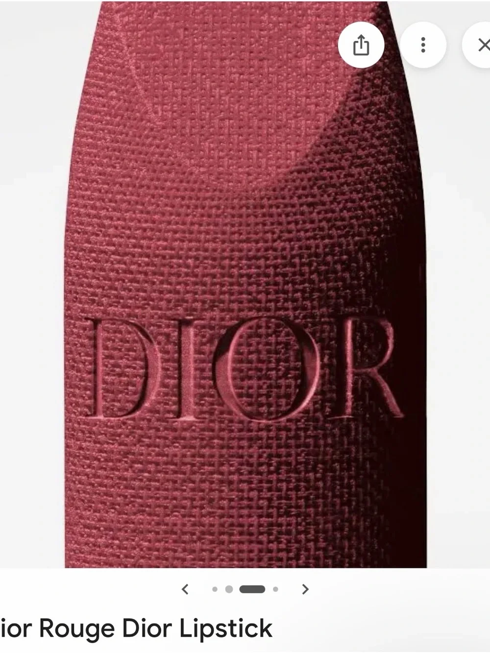Dior Lipstick — Dusty Rose Matte Finish